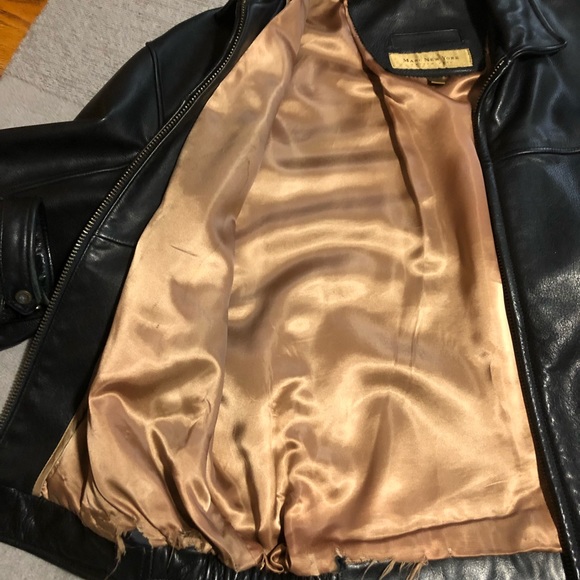 Mens Marc New York leather jacket - Picture 3 of 6